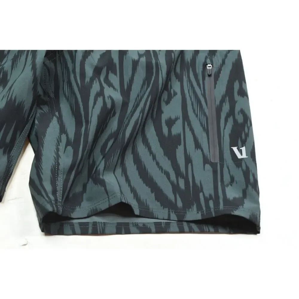 Vuori Infinity Board Shorts Mens 32 Smoked Beryl Mirage Drawstring Stretch Swim